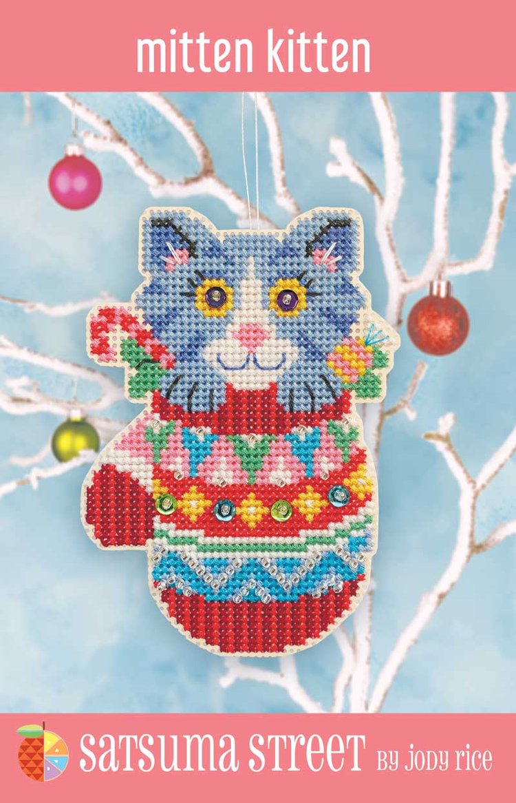 Mitten Kitten Ornament - FULL KIT